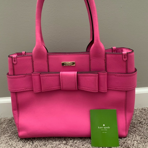 Kate Spade Villabella Quinn Stunning Pink Leather